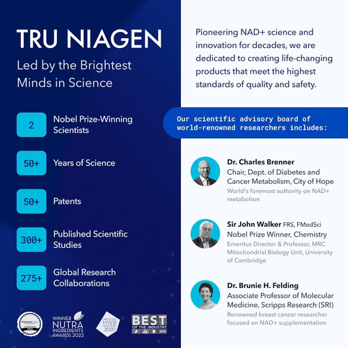 Tru Niagen Pro 1000mg | Ribosídeo De Nicotinamida Patente... - Imagem 6