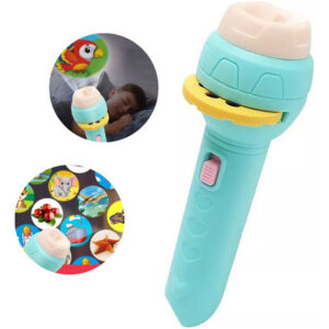 Projeção De Slides Educativos Para Crianças Com Lanterna