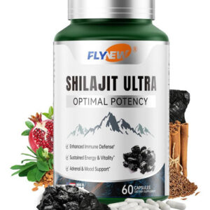 Flynew Shilajit Ultra Ótima Potência, Energia E Vitalidade,
