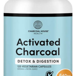 Cápsulas De Carvão Ativado Charcoal House Para Adultos | Nat