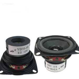 Aiyima 2 Pcs Mini Alto-falantes De Áudio 8 Ohm 10w Gama Comp