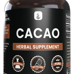 Cacau Com Ingredientes Originais Puros (365 Cápsulas), Sem E