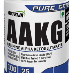 Nutria Aakg- Arginina Alpha Cetoglutarato -100 Gramas