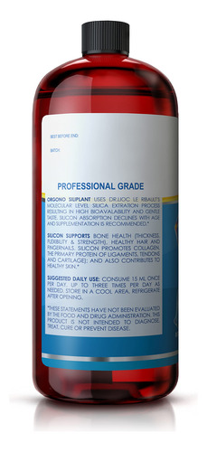 Suplemento Orgono G5 Siliplant Organic Silica Bones Joints - Imagem 2