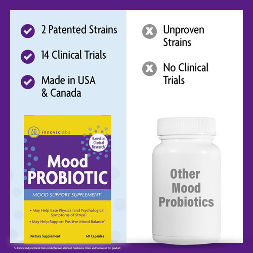 Suplemento Innovixlabs Mood Probiotic 60 Cápsulas - Imagem 7