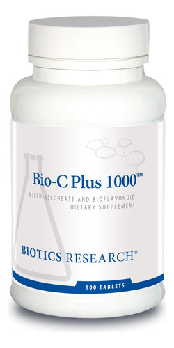 Suplemento Biotics Research Bio C Plus 1000 Antioxidante 100