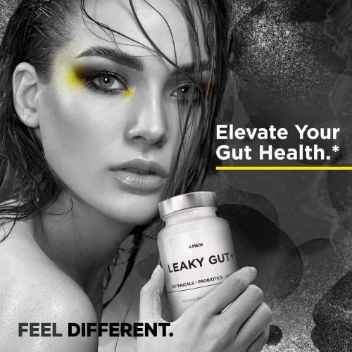 Amen Leaky Gut Supplements - Fórmula Avançada Com L Glutamin - Imagem 8