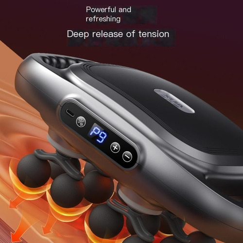 Pistola De Massagem Multifuncional Com Doze Cabeças - Imagem 4