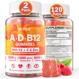 Vitamina Adk Sem Açúcar + Gomas B12 Para Adultos - Fornecim
