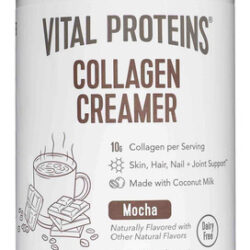 Creme De Café Vital Proteins, Colágeno, À Base De Leite De C