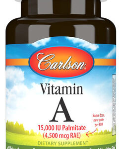 Suplemento Carlson Vitamina A 15000 Ui De Palmitato 240 Cáps