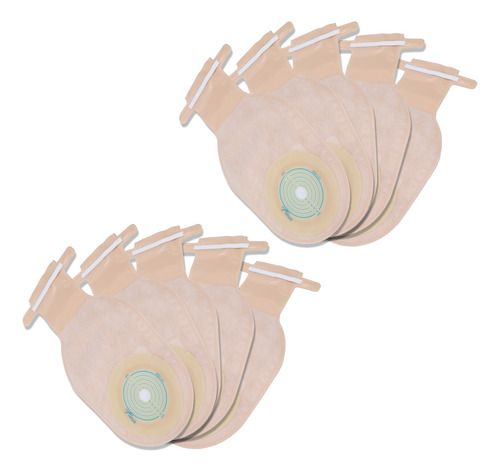 Bolsa De Ileostomia 10 Peças De Uma Peça Descartável Para Os - Imagem 4
