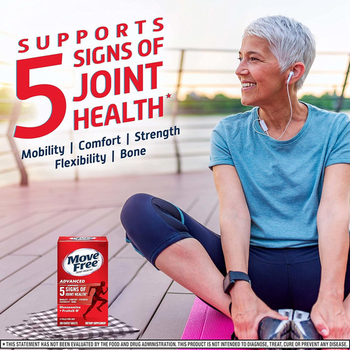 Suplemento Move Free Advanced Glucosamine Fruitex B 200ct - Imagem 4