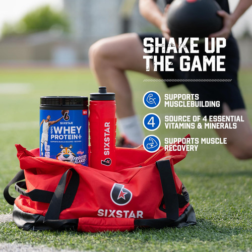 Proteína Whey Em Pó Six Star Plus | Construção E Recuperação - Imagem 4