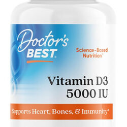 Doctors Best Vitamina D3 5000iu 720 Cápsulas Gelatinosas