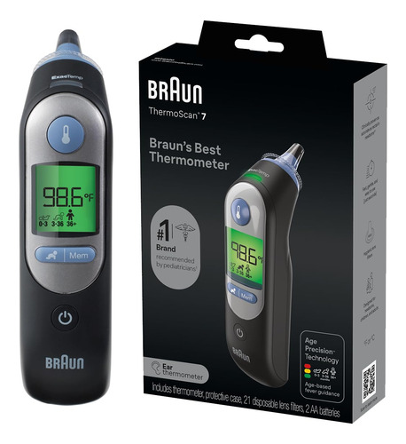 Termômetro Digital De Ouvido Braun Thermoscan 7