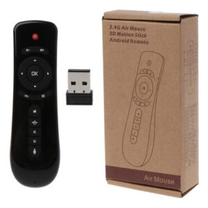 Controle Remoto De Tv 2.4g Fly Air Mouse T2 Anti-shake