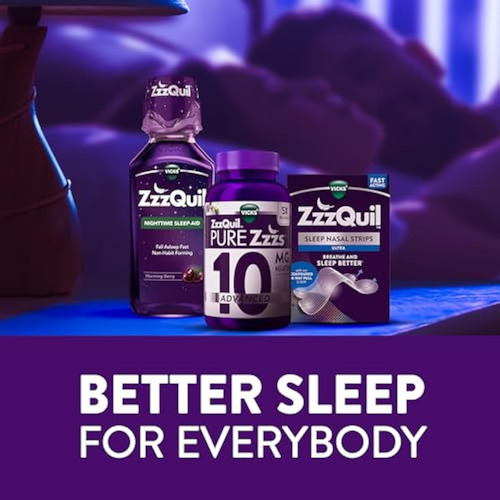 Gomas De Melatonina Zzzquil Pure Zzzs Advanced, - Imagem 7