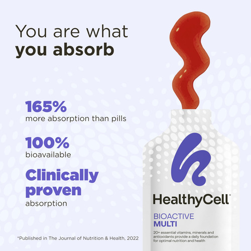 Suplemento De Gel Líquido Multiessencial Bioativo Healthycel - Imagem 3