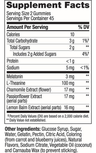 Suplemento Para Dormir Olly Sleep Gummy 3 Mg De Melatonina 9 - Imagem 8