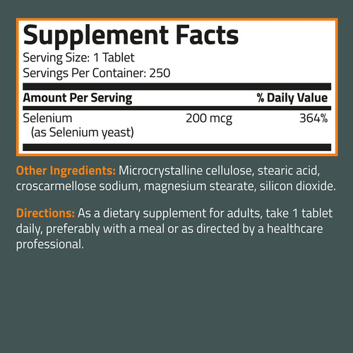 Suplemento Bronson Selenium 200mcg Imune E Antioxidante - Imagem 8