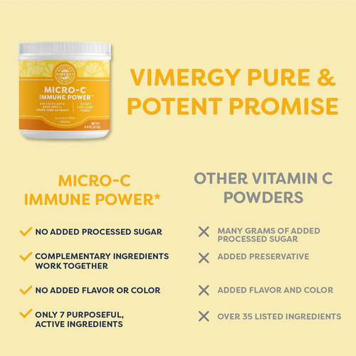 Vimergy Micro-c Immune Power Tm* - Tamanho De Viagem, Porçõe - Imagem 4