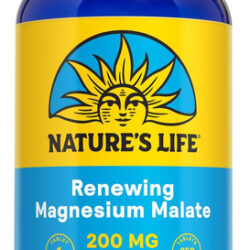 Magnésio Dimalato 200mg - Nature's Life - Comprimidos
