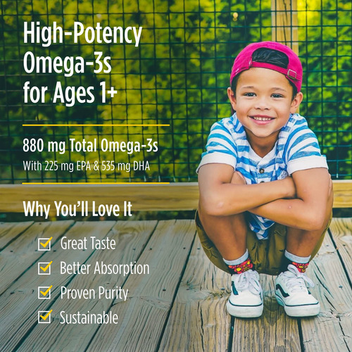 Suplemento Nordic Naturals Childrens Dha Xtra 60ml - Imagem 6