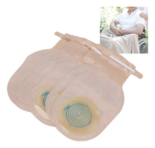 Bolsa De Ileostomia 10 Peças De Uma Peça Descartável Para Os - Imagem 6