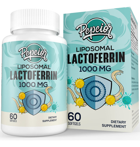 Suplementos De Lactoferrina Lipossomal Bovine 1000 Mg 60 S - Imagem 9