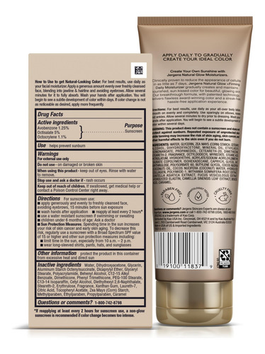 Hidratante Jergens Natural Glow +firmador Com Spf 20 220ml - Imagem 9