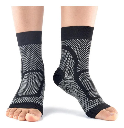 5 Pares De Meias Neuropáticas Para Compressão De Pés E Cálci - Imagem 8