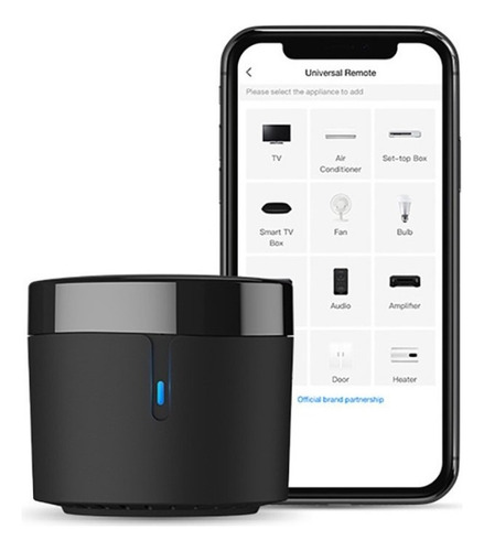 X Controle Remoto Broadlink Rm Mini4 Smart Wifi/ Ir- Preto