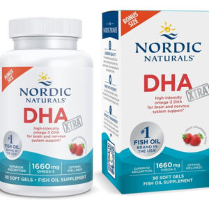 Suplemento Nordic Naturals Dha Xtra 1660 Mg De Ômega-3 90 G