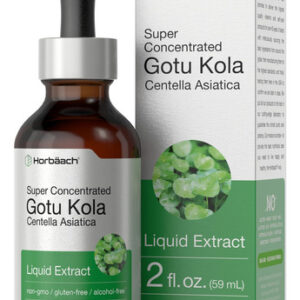 Suplemento De Extrato De Horbäach Gotu Kola 60 Ml Sem Álcool