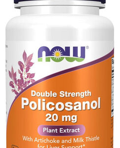 Now Foods Supplements, Policosanol 20 Mg, Dupla Força, Mistu