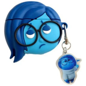 Capa De Case Sadness Silicone Earphone Case Para AirPods 1-4