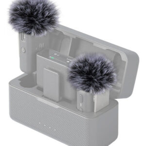 Sunmon Dji Mic Windscreen Espuma Peluda - Microfone Sem Fio