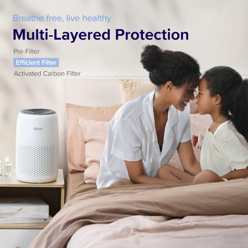 Purificador De Ar Levoit Core Mini-p Para Casa De Quarto Bra - Imagem 2