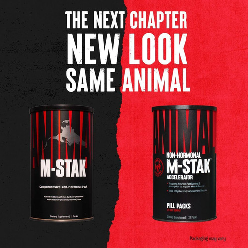 Universal Nutrition Animal M Stak - 21 Pacotes M-stak - Imagem 2