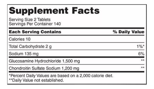 Glucosamina E Condroitina 1500 Mg 280 Comprimidos - Imagem 4