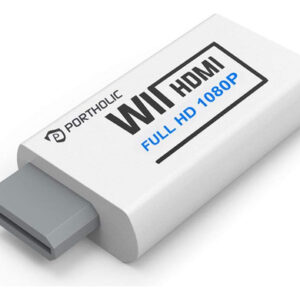 Adaptador Para Wii Portholic Wii002, Wii A Hdmi, Conector De