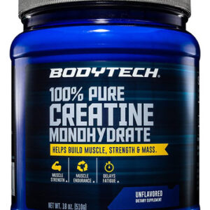 Creatina Monohidratada Em Pó Bodytech 100% Pure 500ml