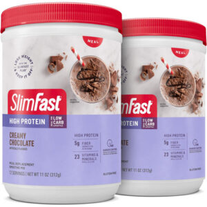 Proteína Em Pó De Creme De Chocolate Slimfast 11 Onças