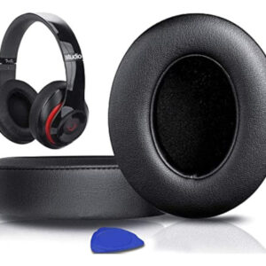 1par Almofadas Auriculares Couro Para Beats Studio 3/2