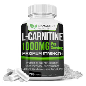 Dr. Martin's Nutrition Extra Strength L-carnitine - 200 C...