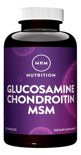Mrm - Glucosamina Condroitina Msm | 90 Cápsulas