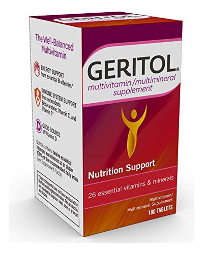 Suplemento Geritol Multivitamínico Nutricional 100 Tab - Imagem 6