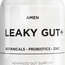 Amen Leaky Gut Supplements - Fórmula Avançada Com L Glutamin