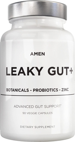 Amen Leaky Gut Supplements - Fórmula Avançada Com L Glutamin